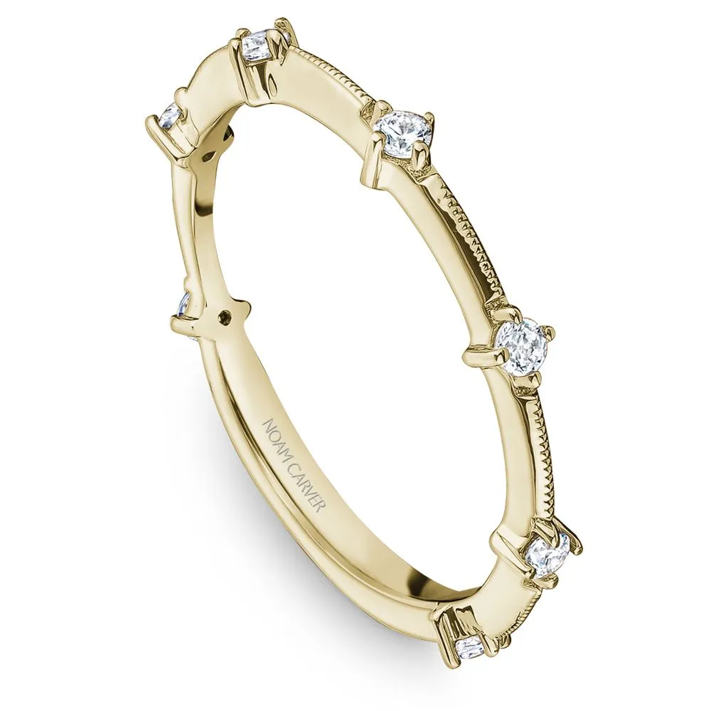 0.14ctw Diamond Wedding/Stackable Band
