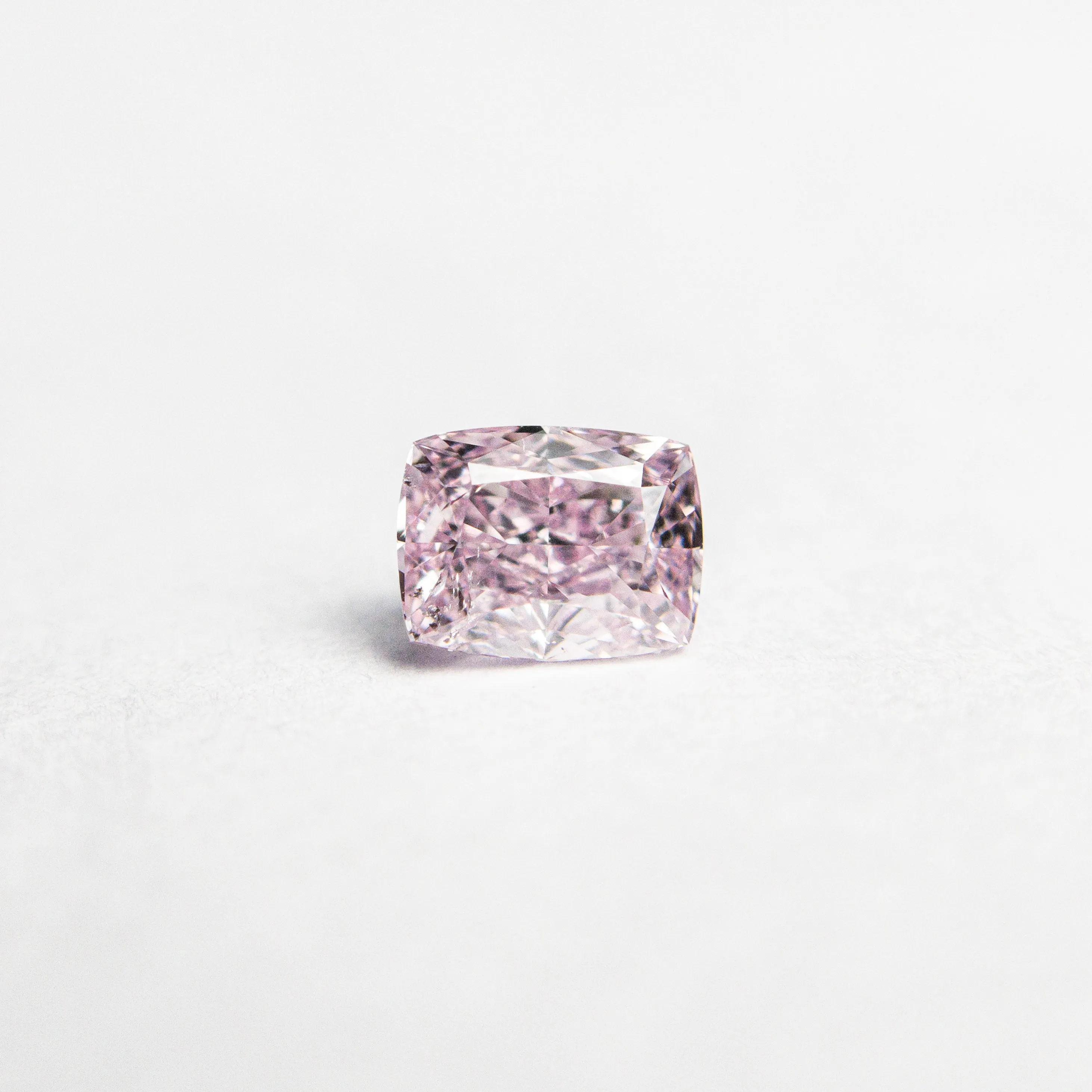0.30ct 4.43x3.39x2.27mm GIA SI2 Fancy Intense Purple-Pink Cushion Brilliant 🇨🇦 24164-01