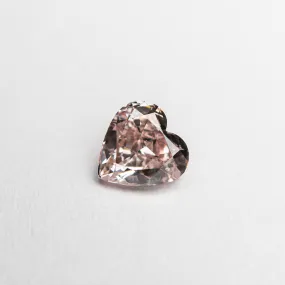 0.51ct 5.10x5.05x2.84mm GIA VS1 Fancy Orangy Pink Heart Brilliant 🇦🇺 24153-01