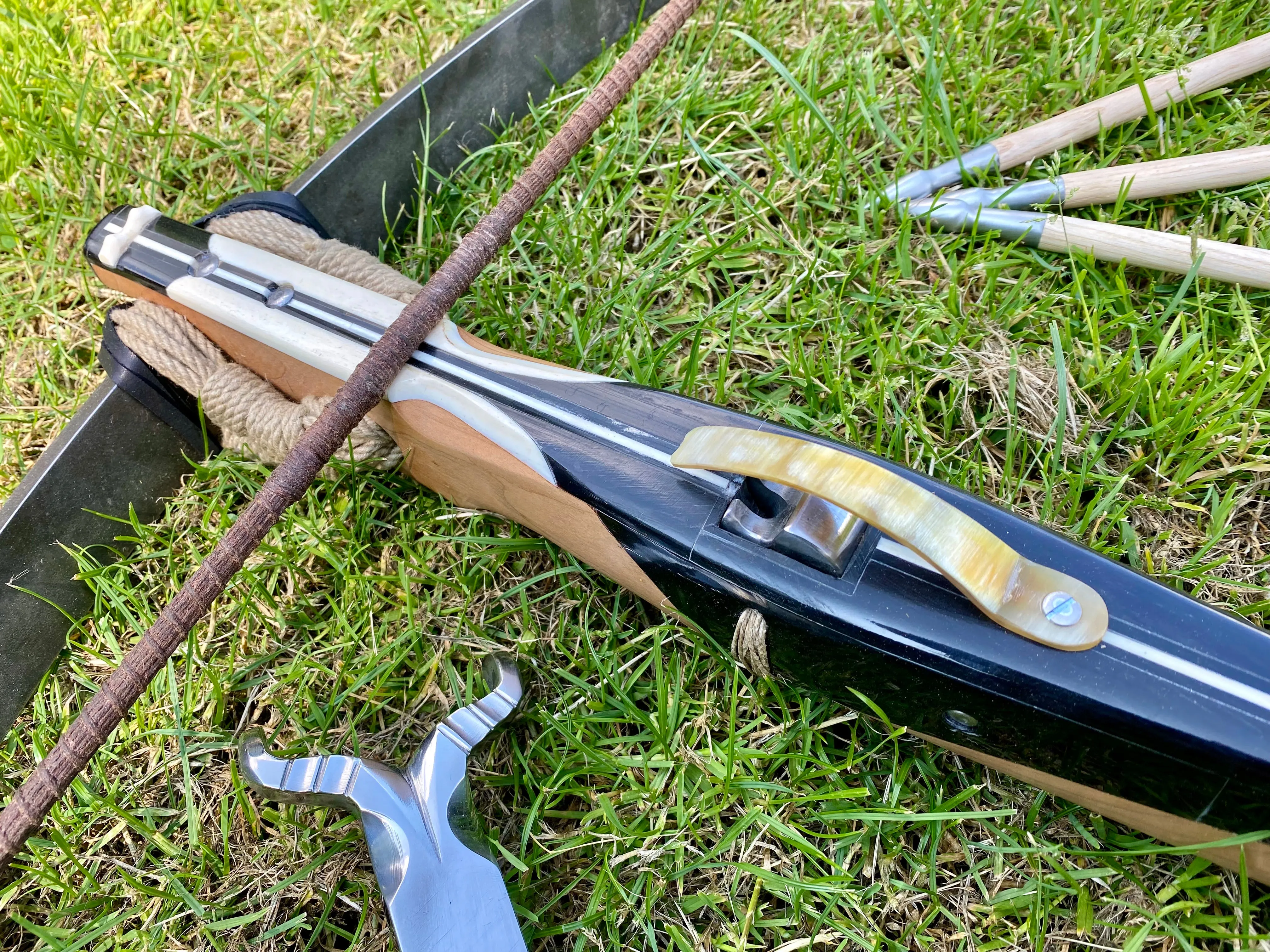 15thC medieval hunting crossbow