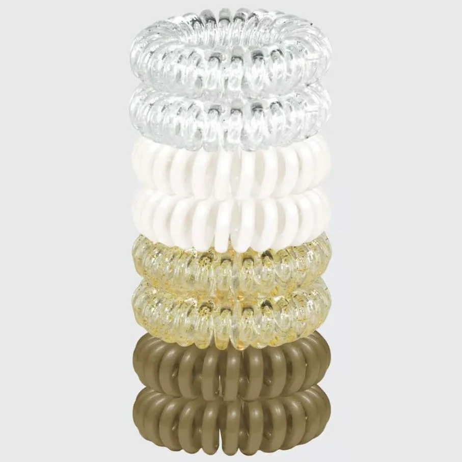8 Pack Hair Coils