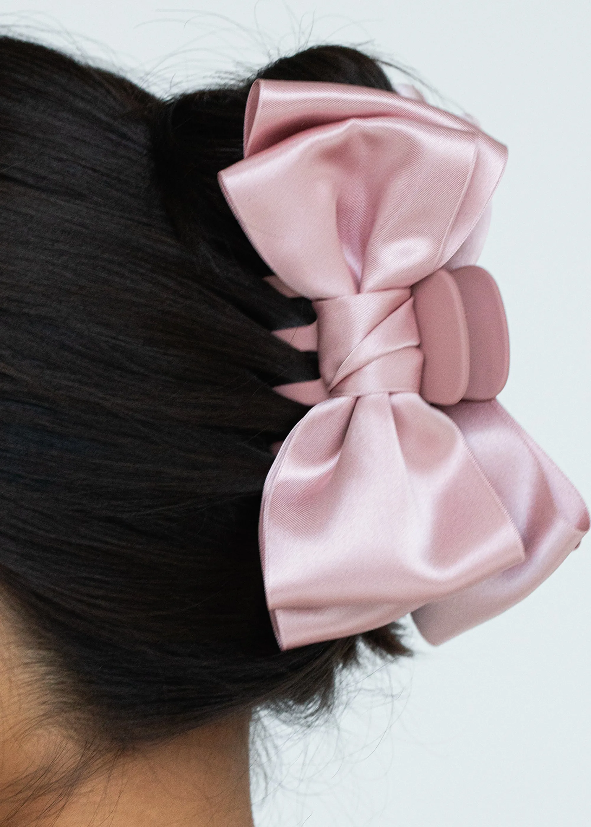 Agatha Jaw Clip -- Dusty Rose