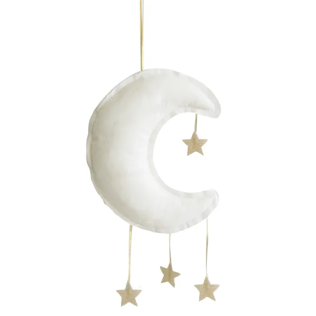 Alimrose Moon Mobile Ivory Linen