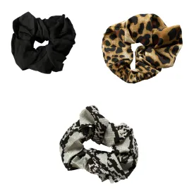 Animal Print Scrunchies