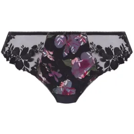 Annalise Thong Black Floral Print - Fantasie