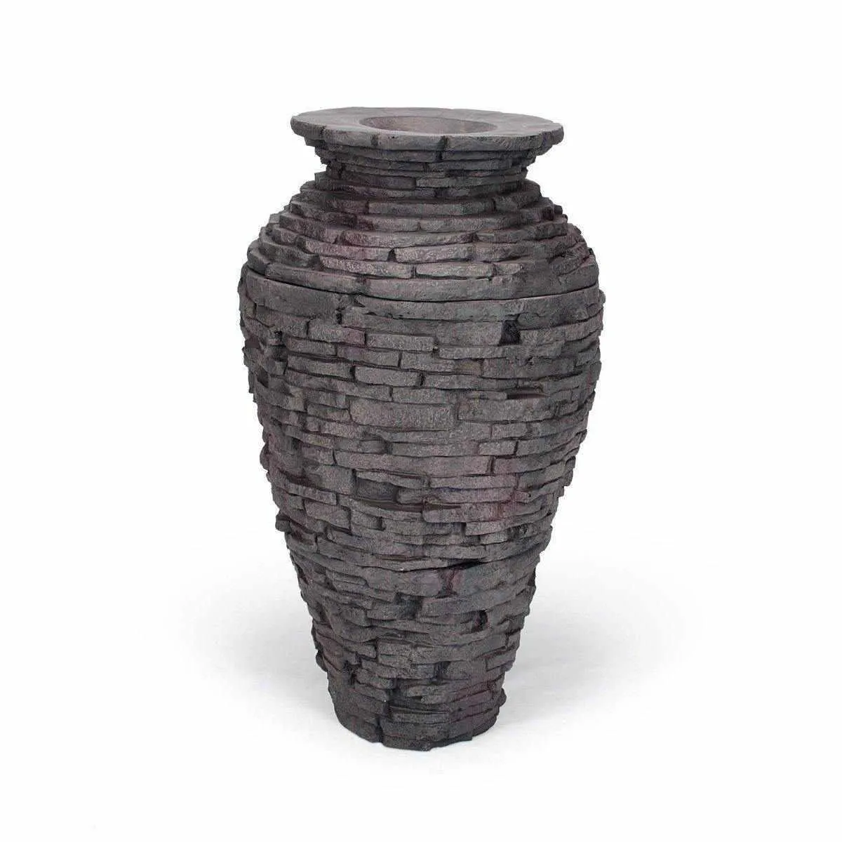 Aquascape Small Stacked Slate Urn Fountain Kit