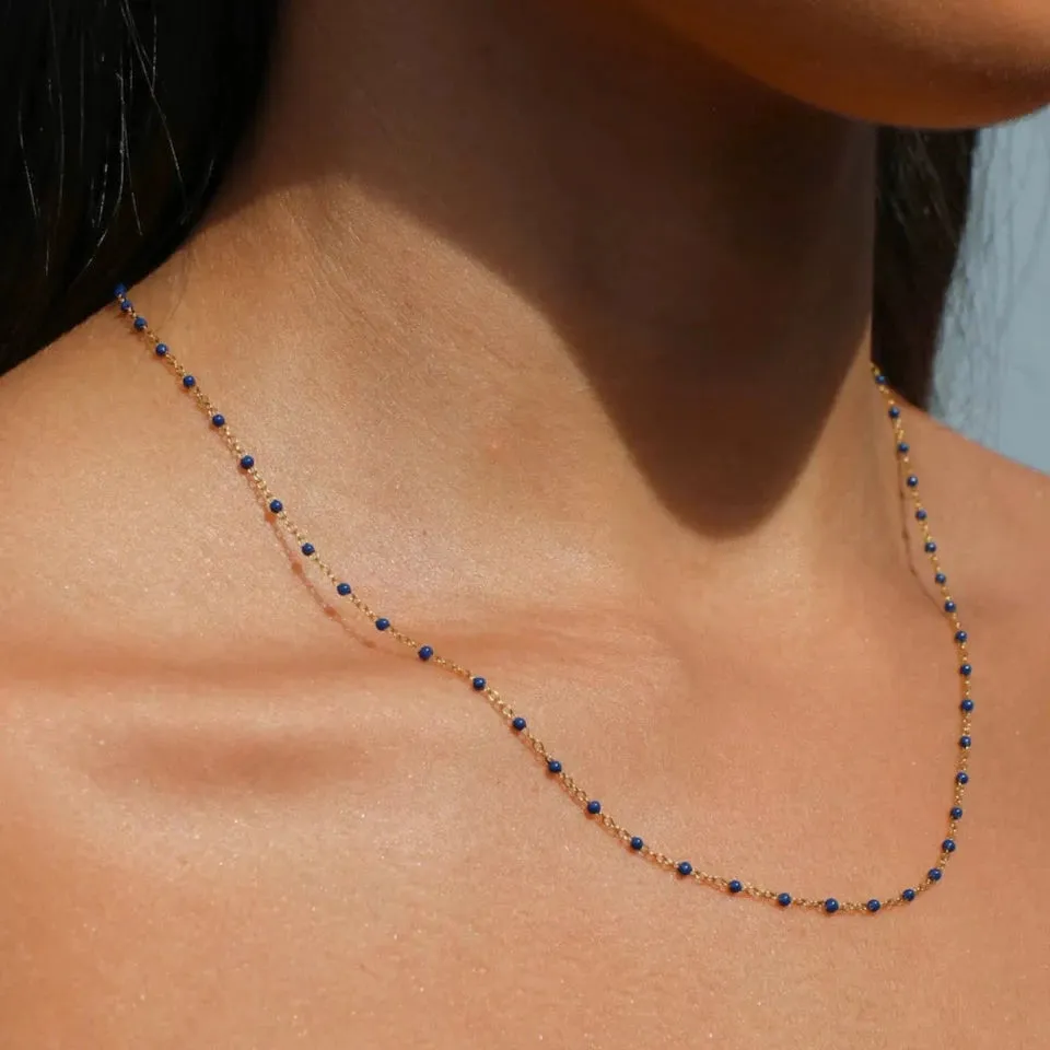 Avant Studio Tibi Necklace Midnight, Gold