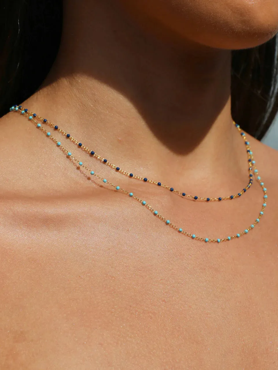 Avant Studio Tibi Necklace Midnight, Gold