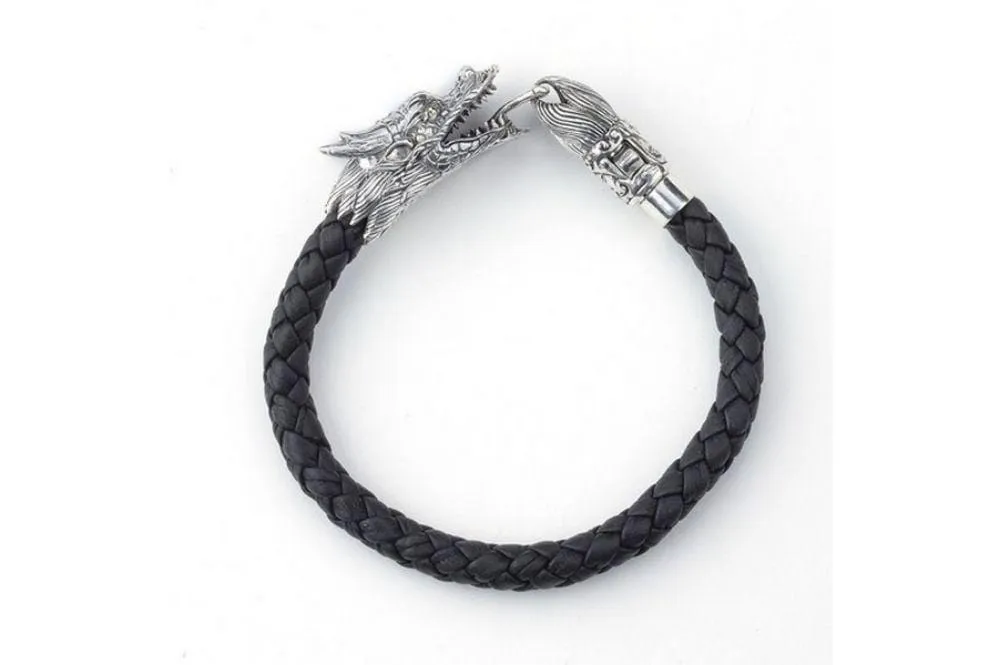 Azhdaha Bracelet- Black