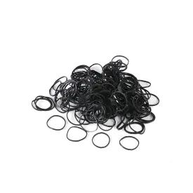Barneys Hair Ties - Black - 100 Pieces