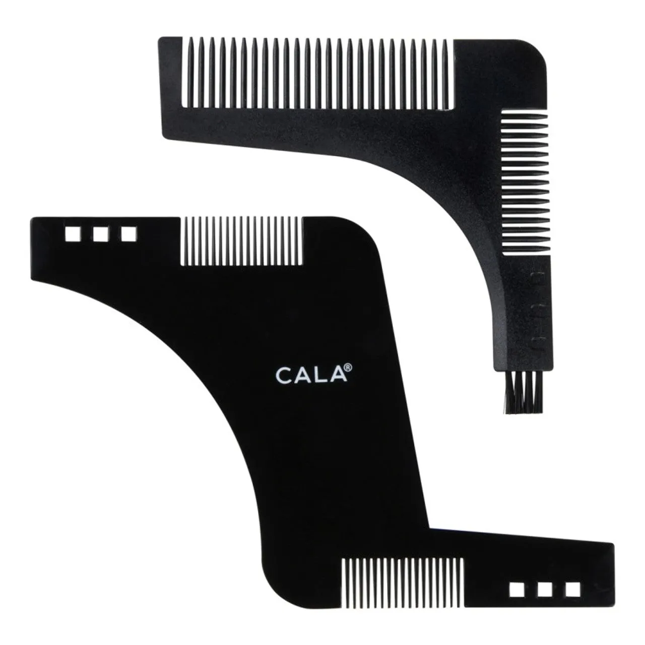 Beard Shaper Set 2Pc Black Men's 50657