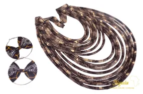 Brown Marima Multi-strand Necklace