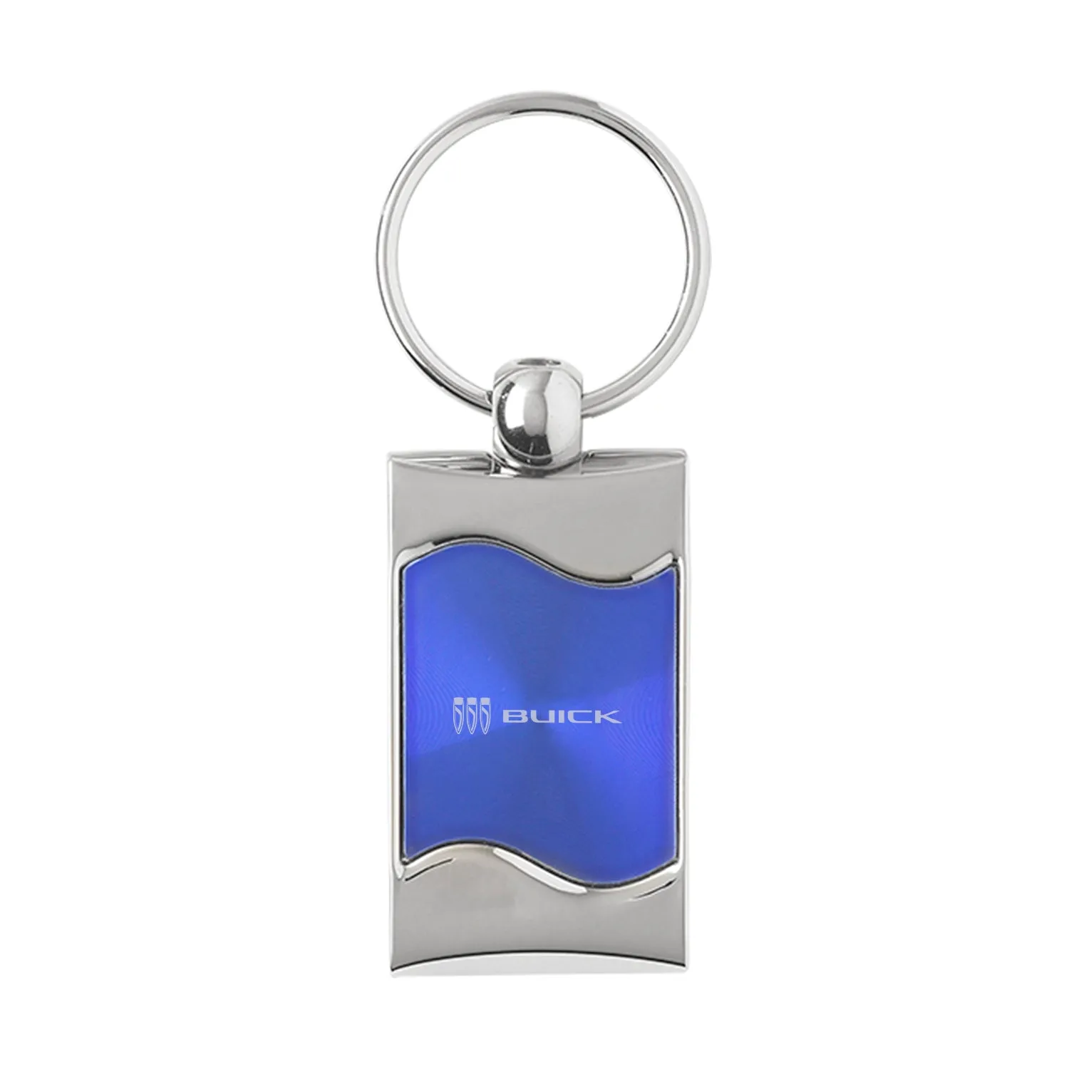 Buick Silver Wave Keychain