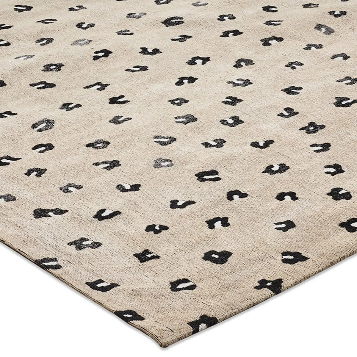 Candice Leopard Animal Print Rug