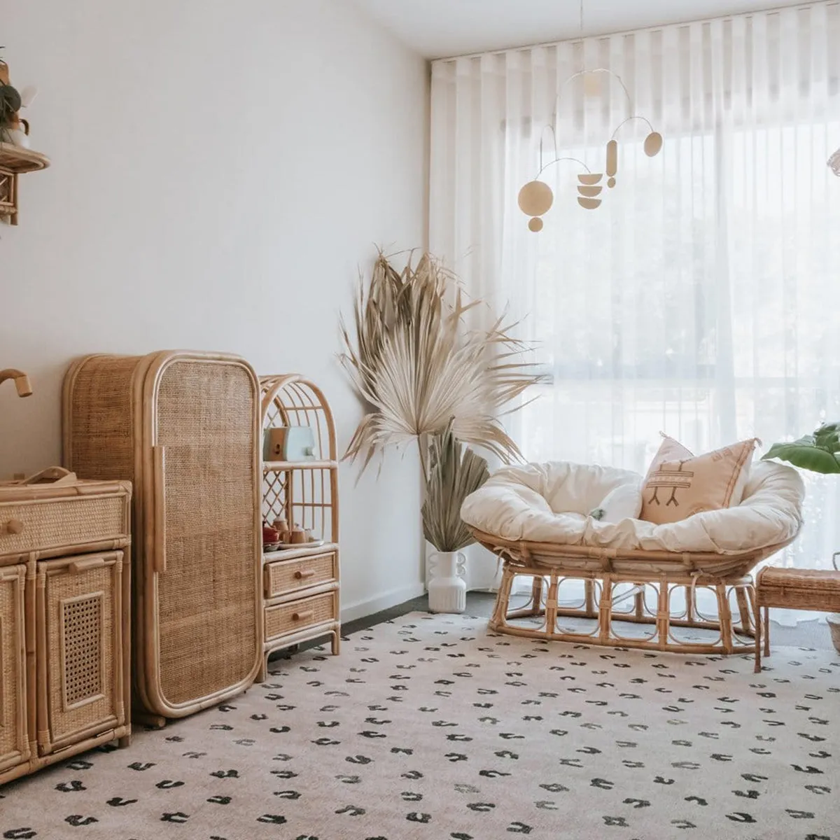 Candice Leopard Animal Print Rug