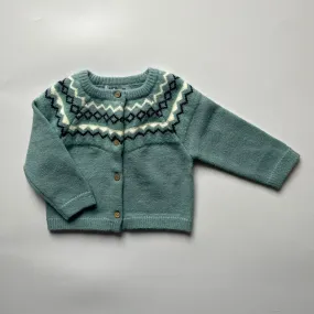 Cardigan - Blue Nordic