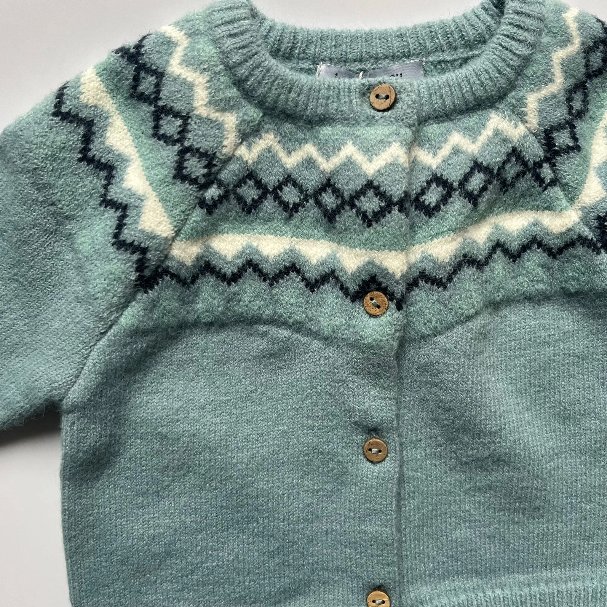 Cardigan - Blue Nordic