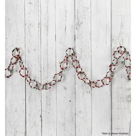 Chenille Stems Red White Green Twist 8mm x 12in 40pcs