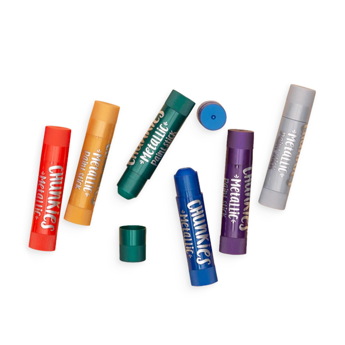 Chunkies Paint Sticks Metallic - Set of 6 by OOLY