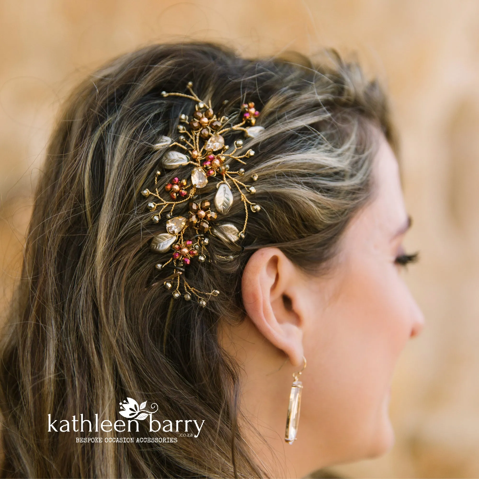 Coba clip in hairpiece - assorted colors & finishes available