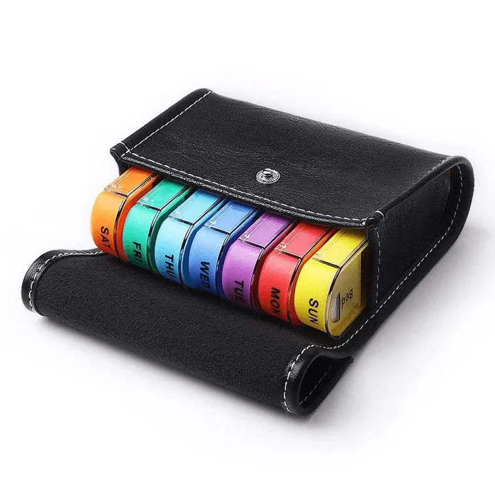 Colorful Pill - Weekly Medicine Organizer