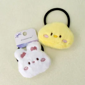 Cute Plush Ponytail Holder