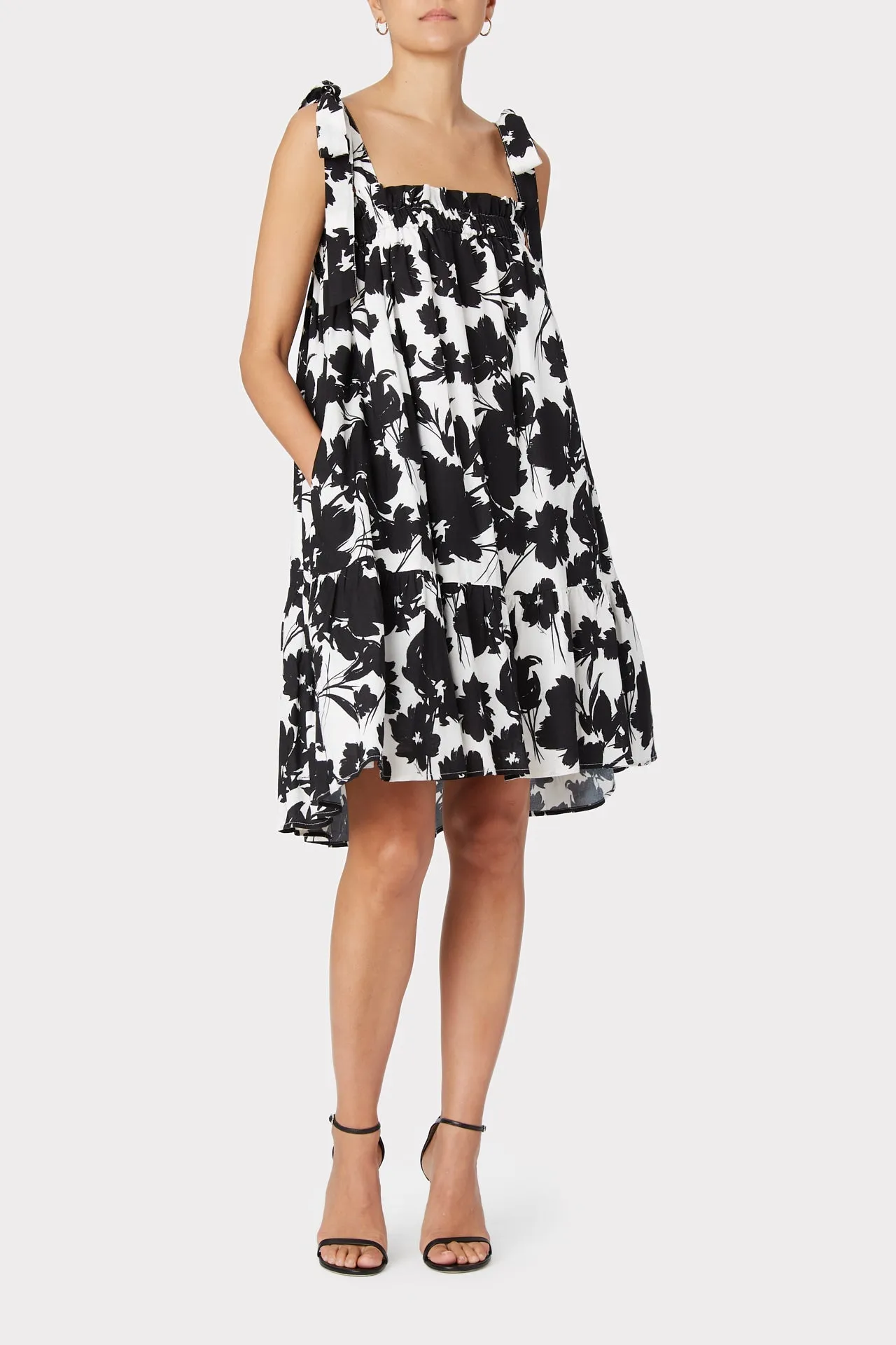 Dani Silhouette Linen Dress