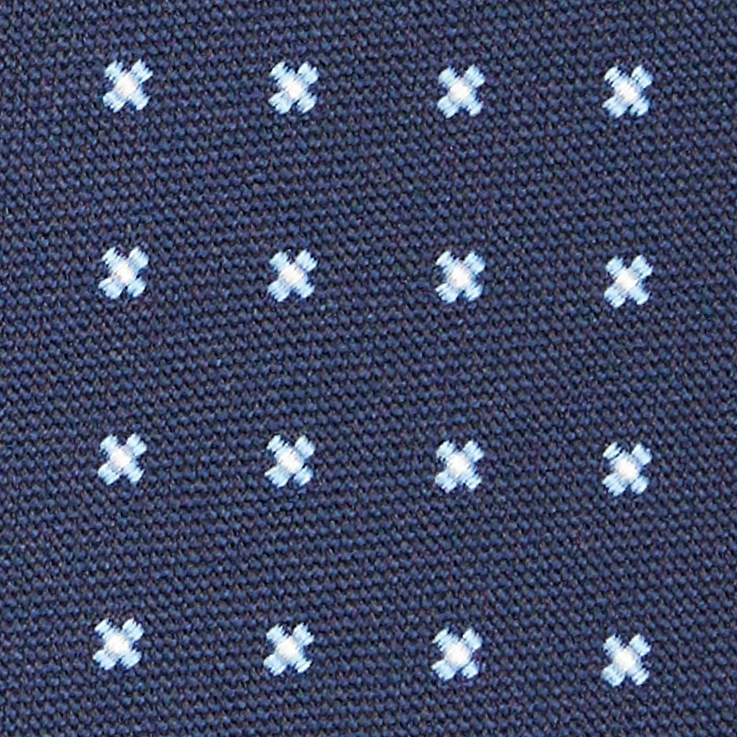 DARK BLUE SARTORIAL JACQUARD SILK TIE