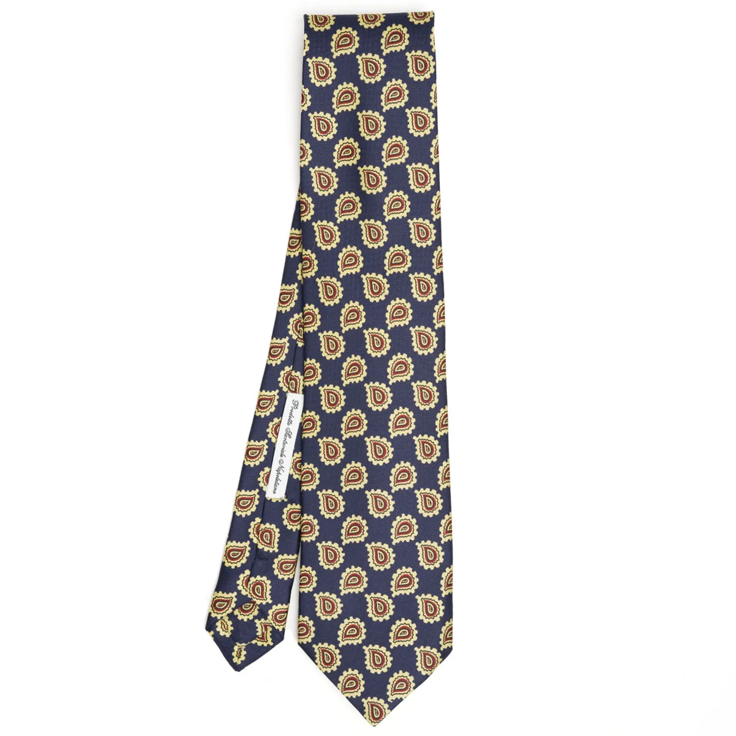 DARK BLUE SILK TIE
