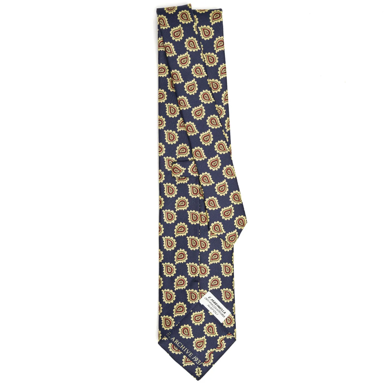 DARK BLUE SILK TIE