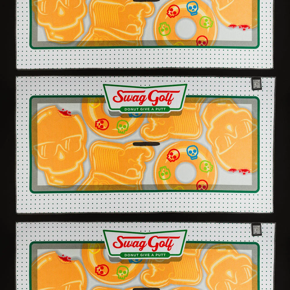Donut Give A Putt Players Towel