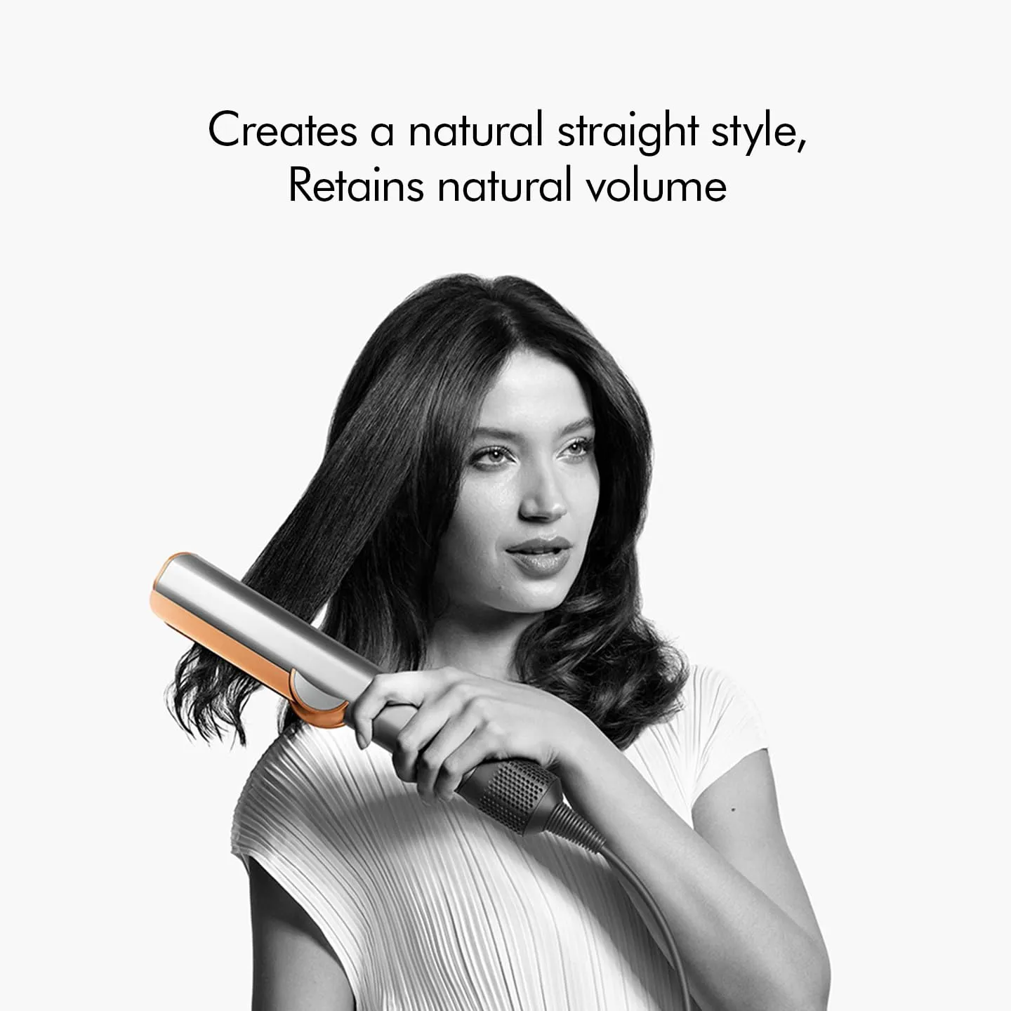 Dyson Airstrait Hair Straightener Red Velvet & Gold
