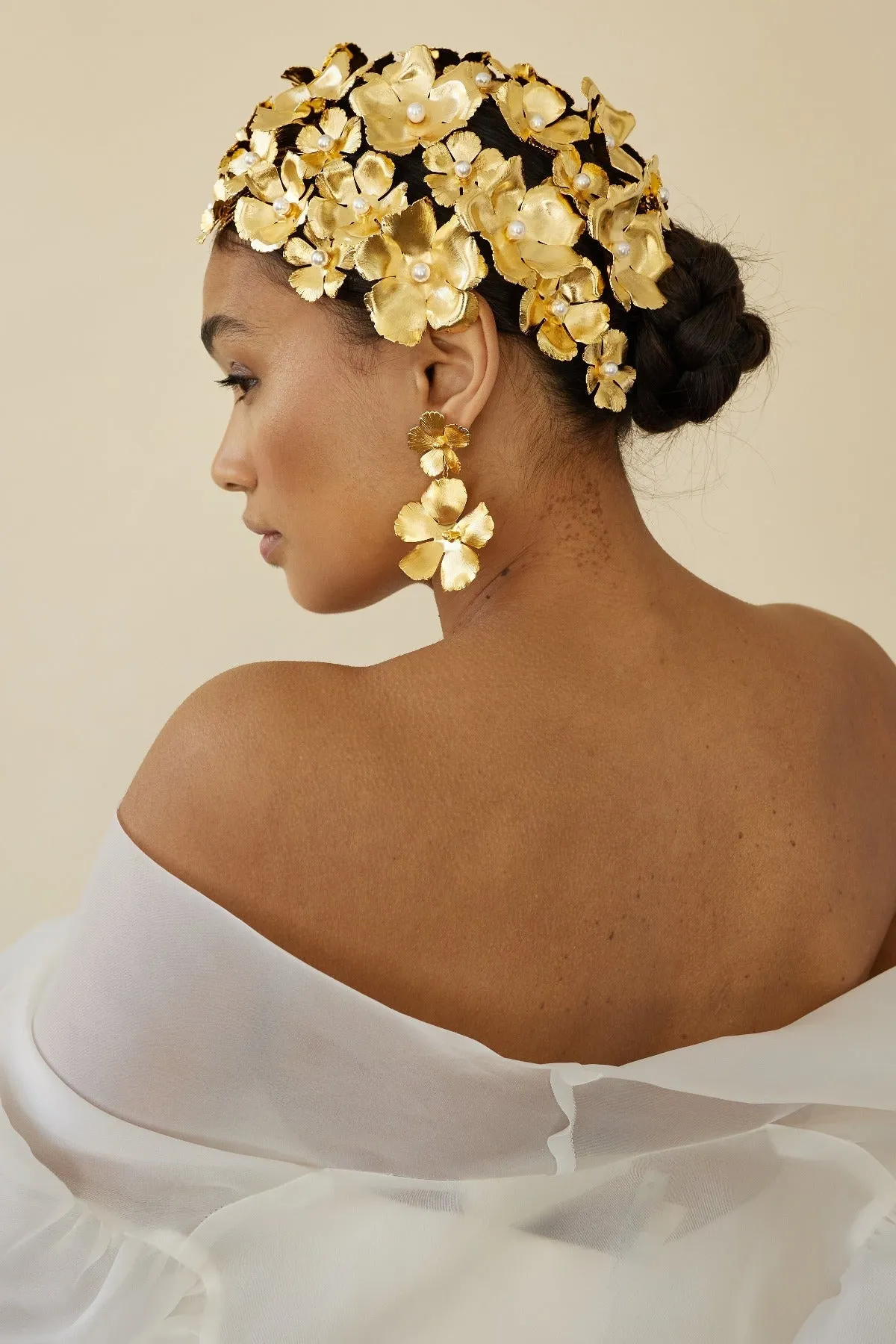 Eden Floral Comb Set