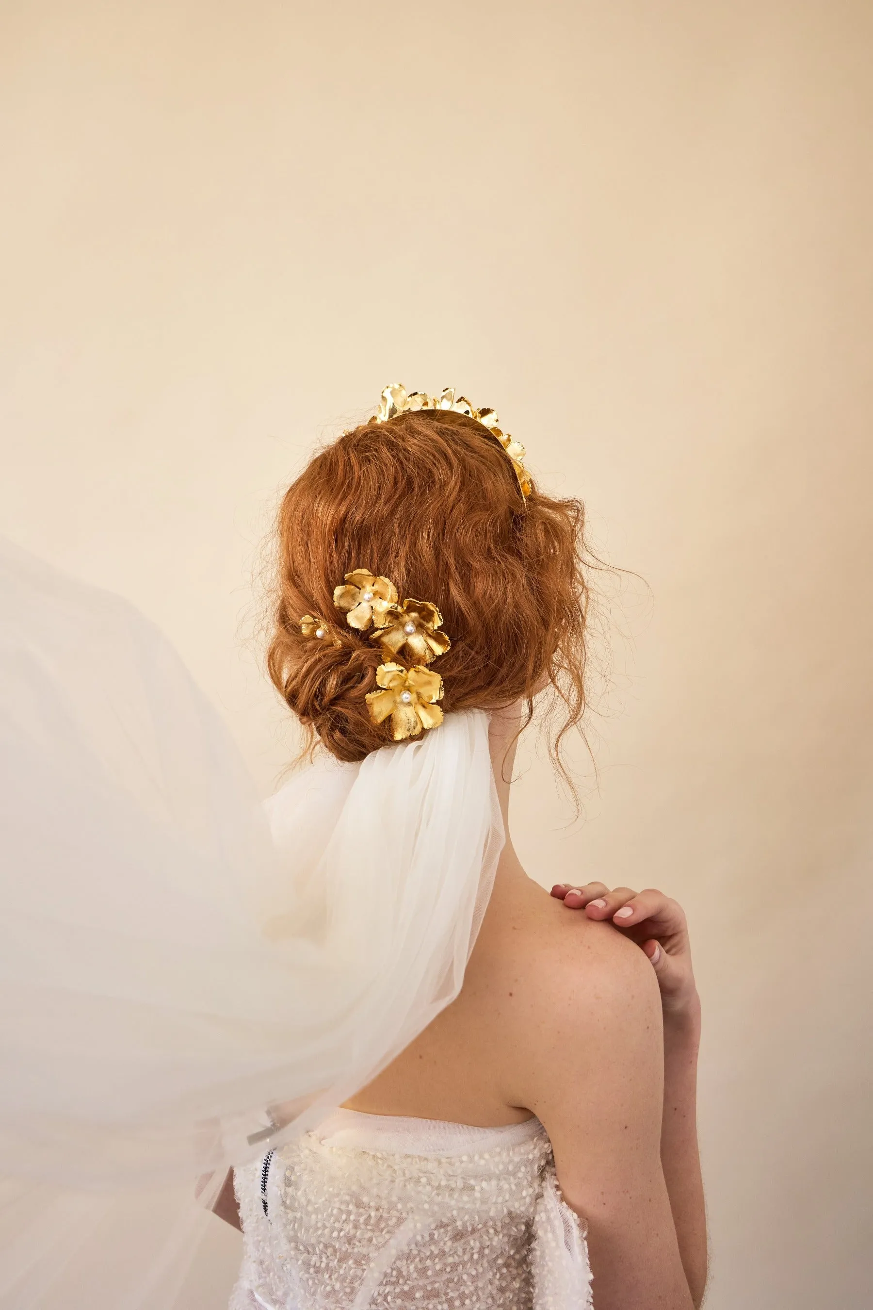 Eden Floral Comb Set