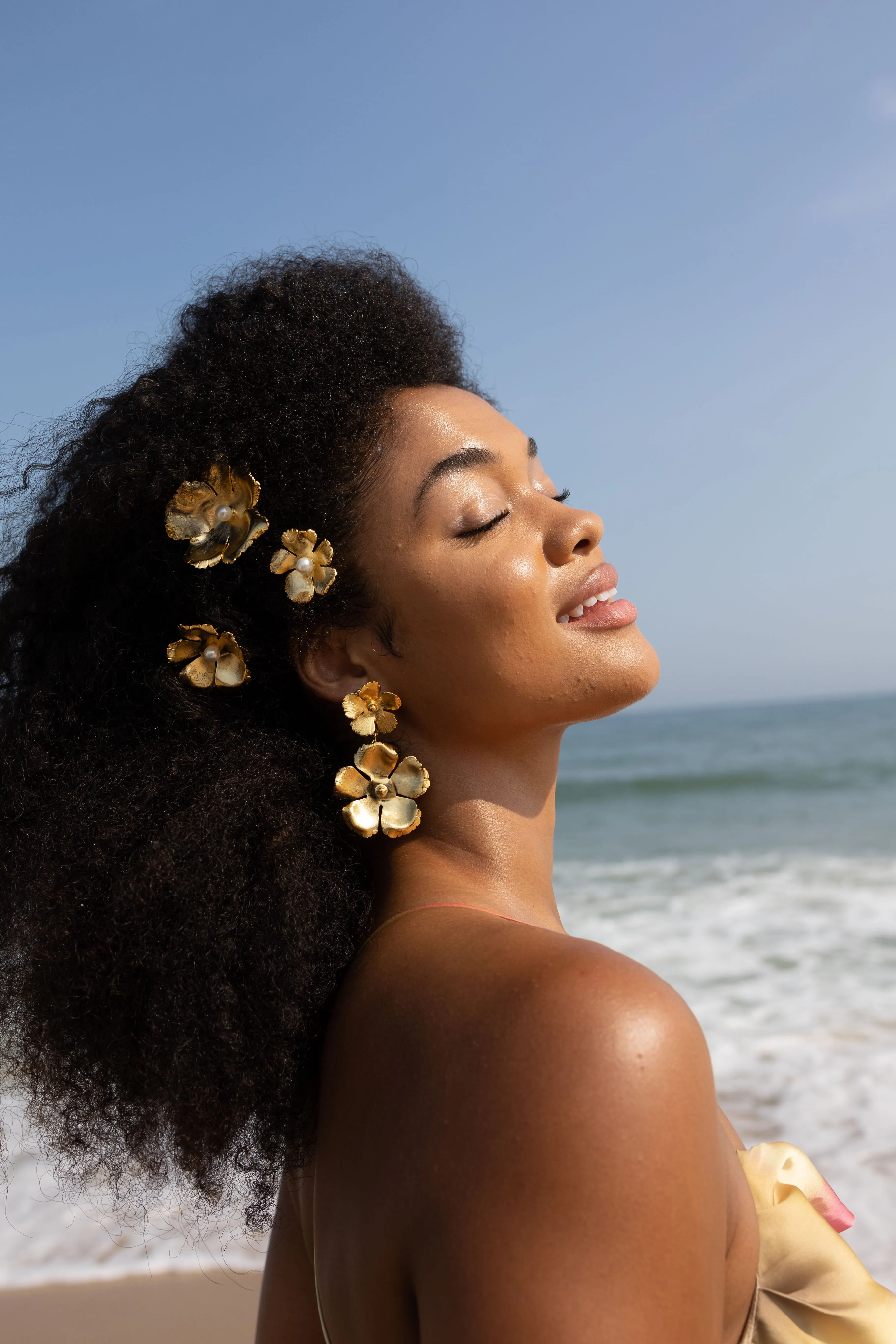 Eden Floral Comb Set