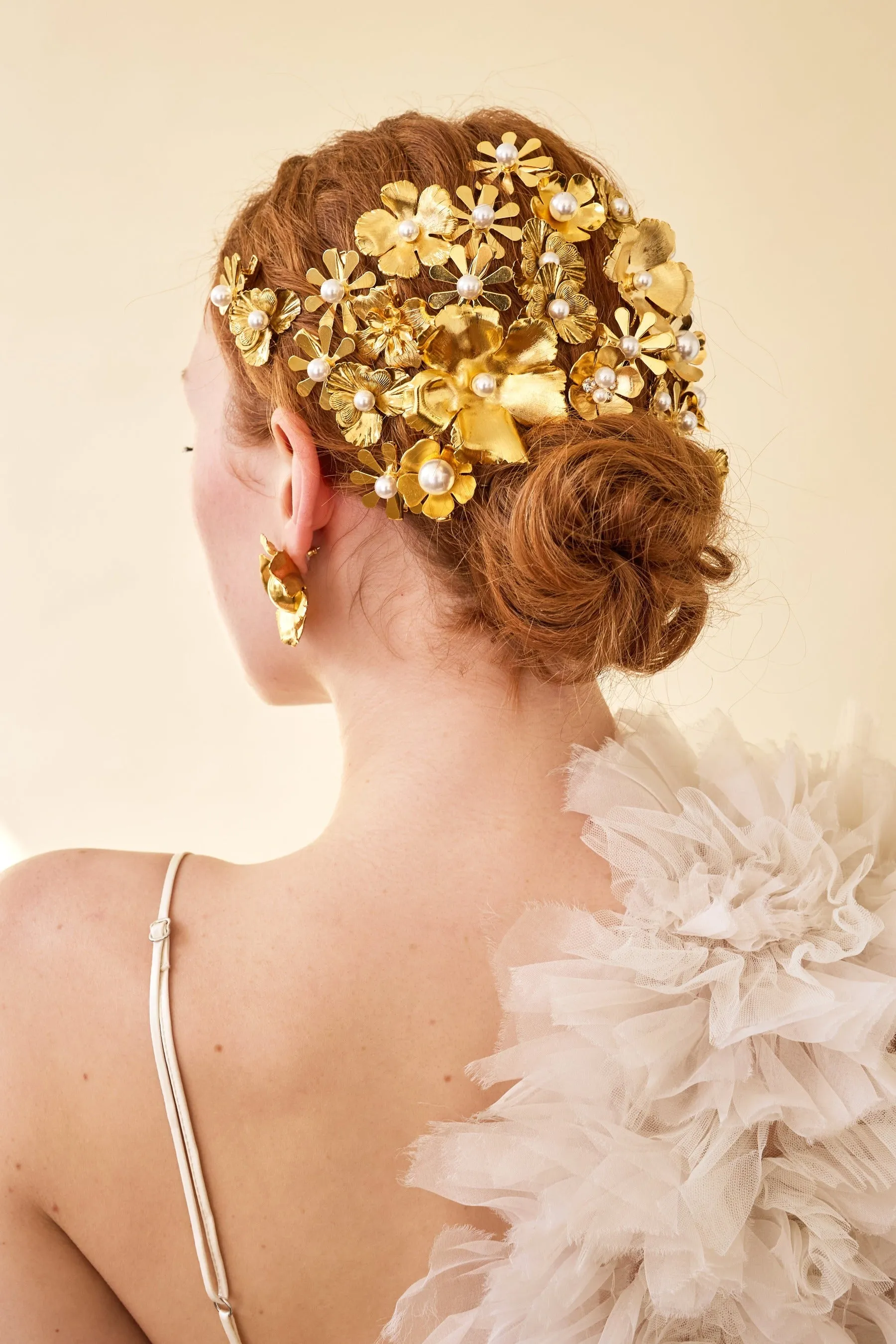Eden Floral Comb Set