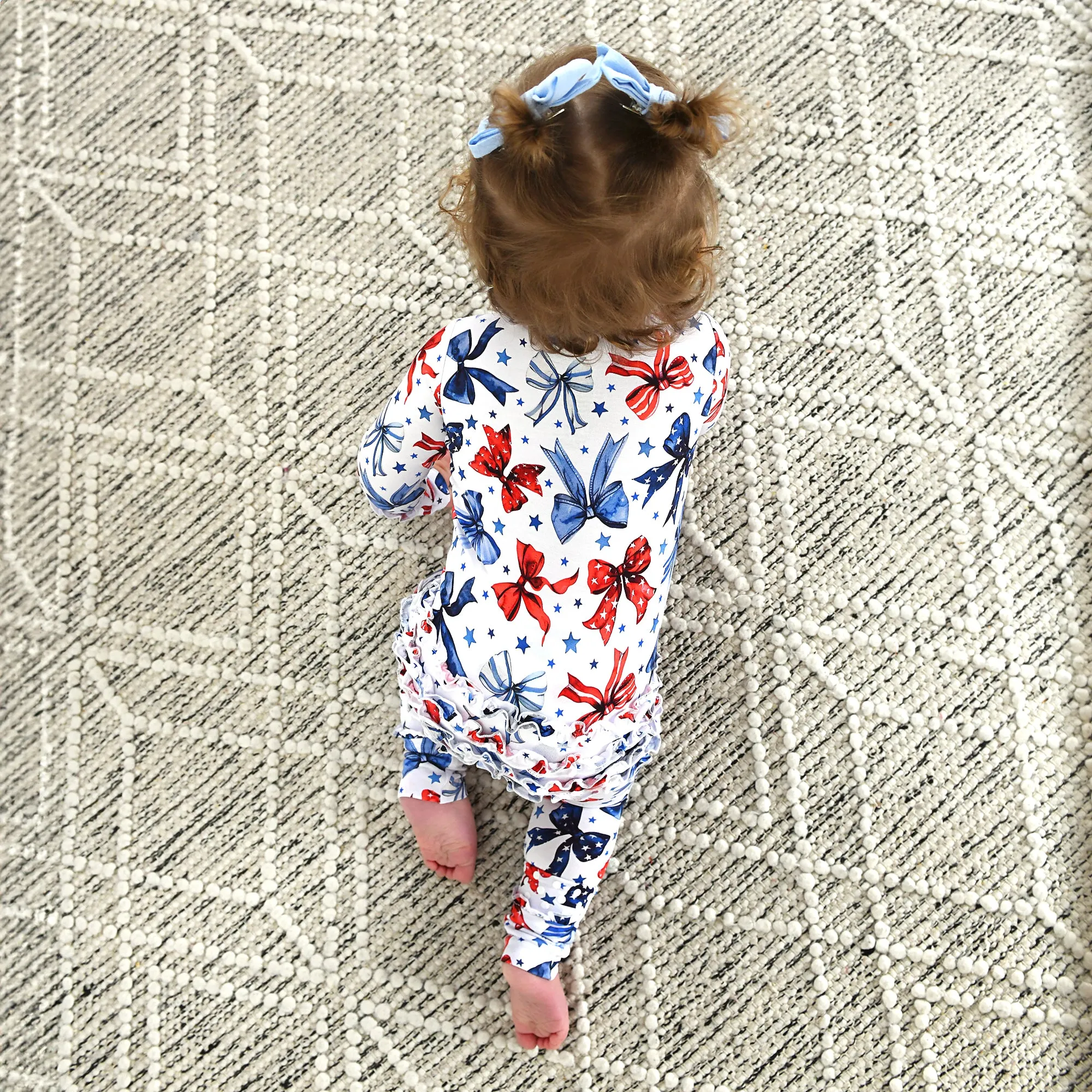 Eleanor Bows RUFFLE ZIP