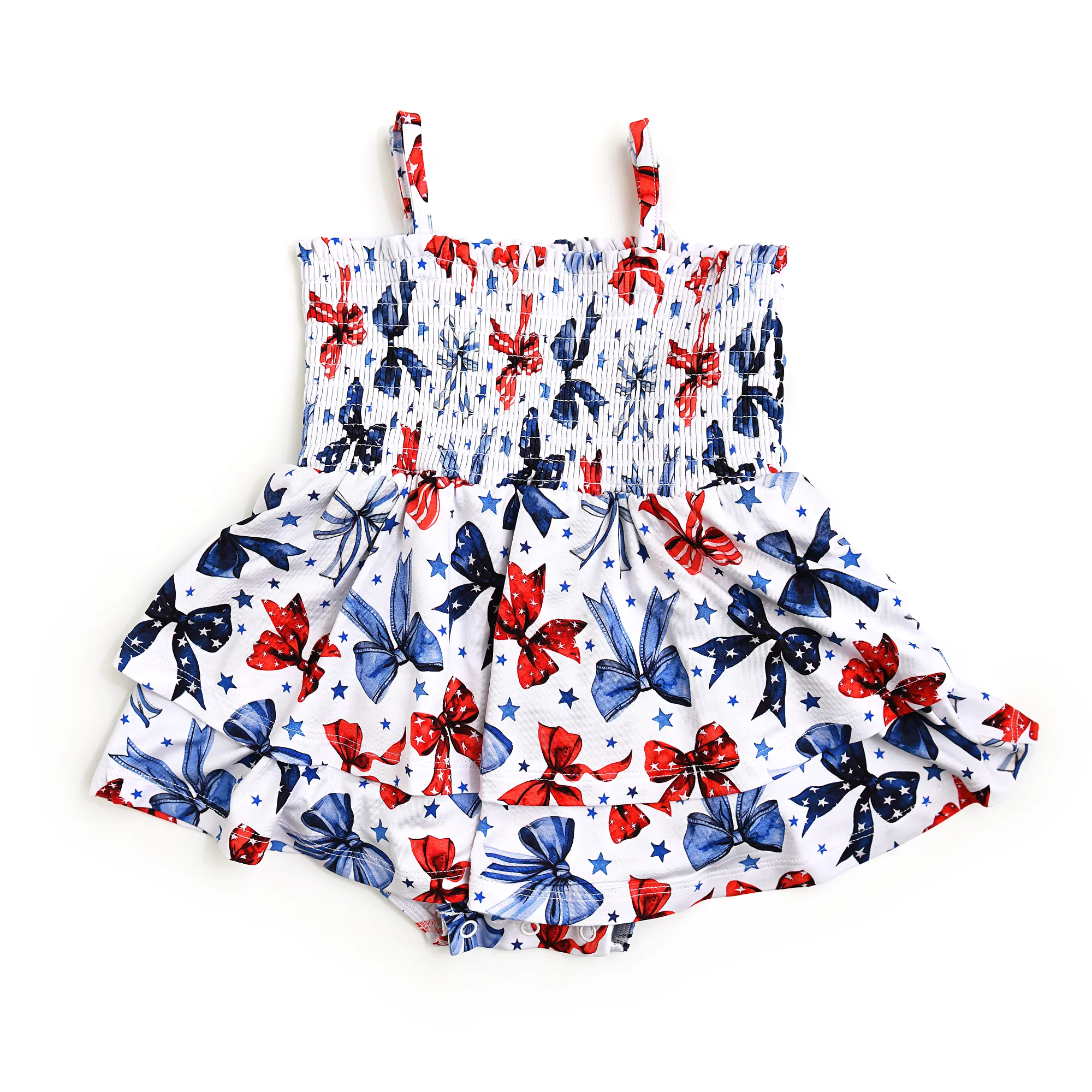 Eleanor Bows SMOCKED TIERED TUTU