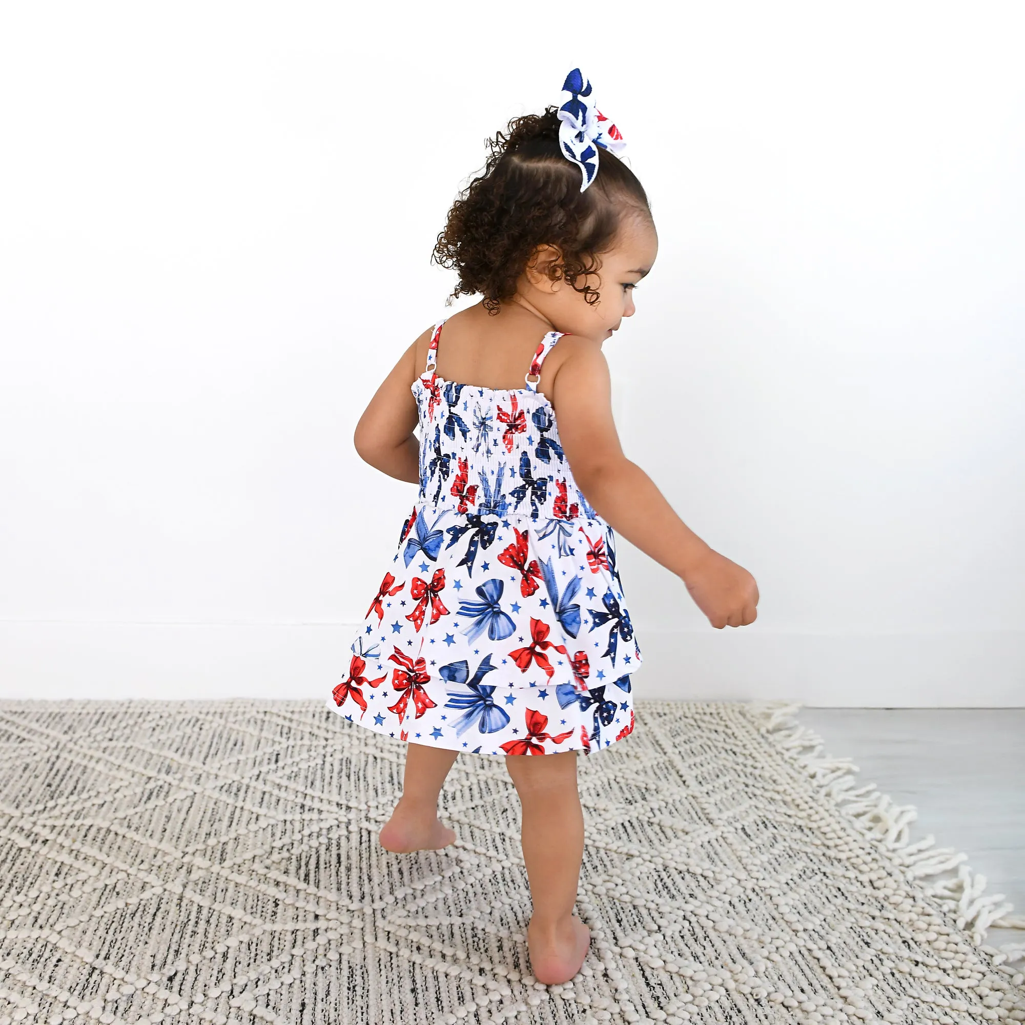 Eleanor Bows SMOCKED TIERED TUTU