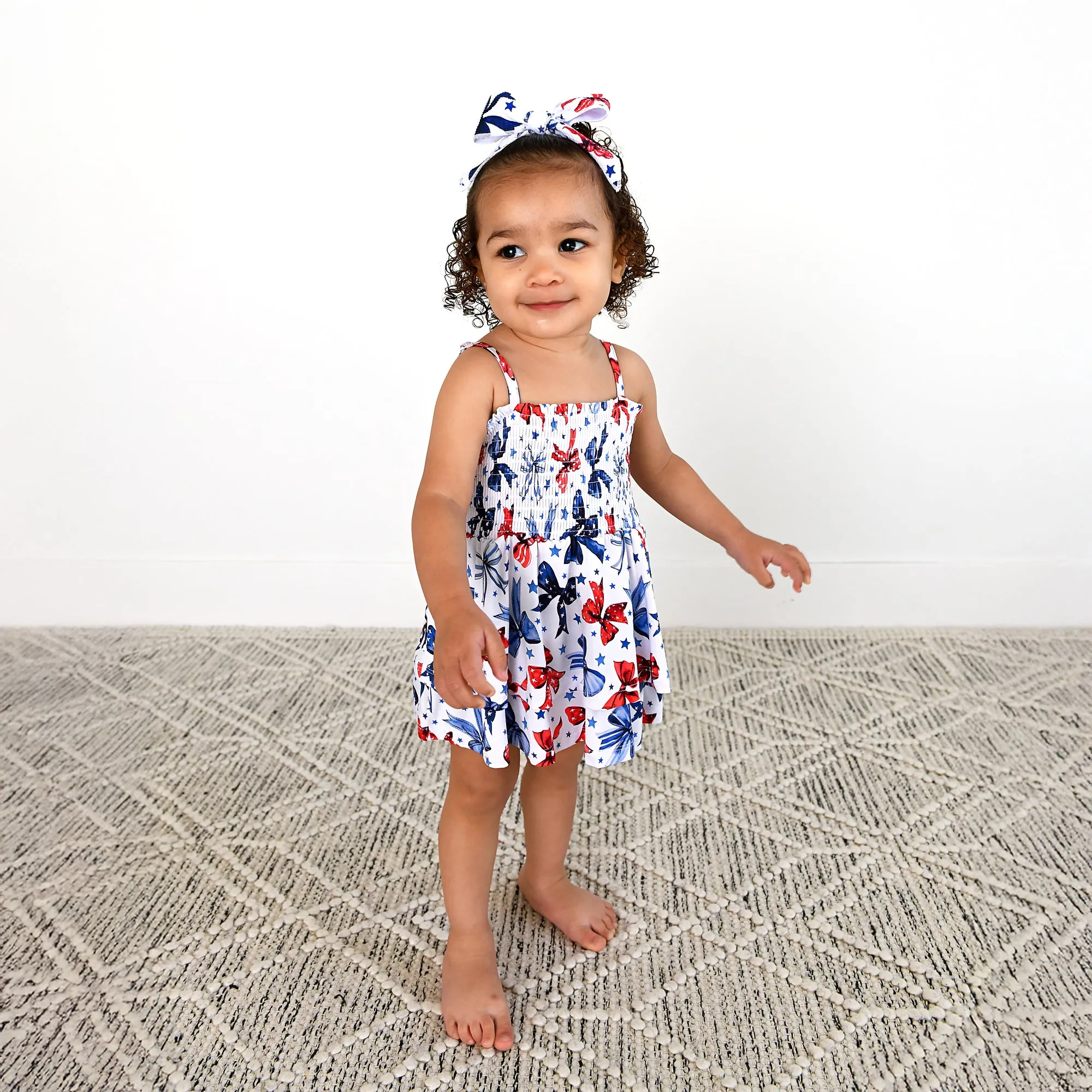 Eleanor Bows SMOCKED TIERED TUTU