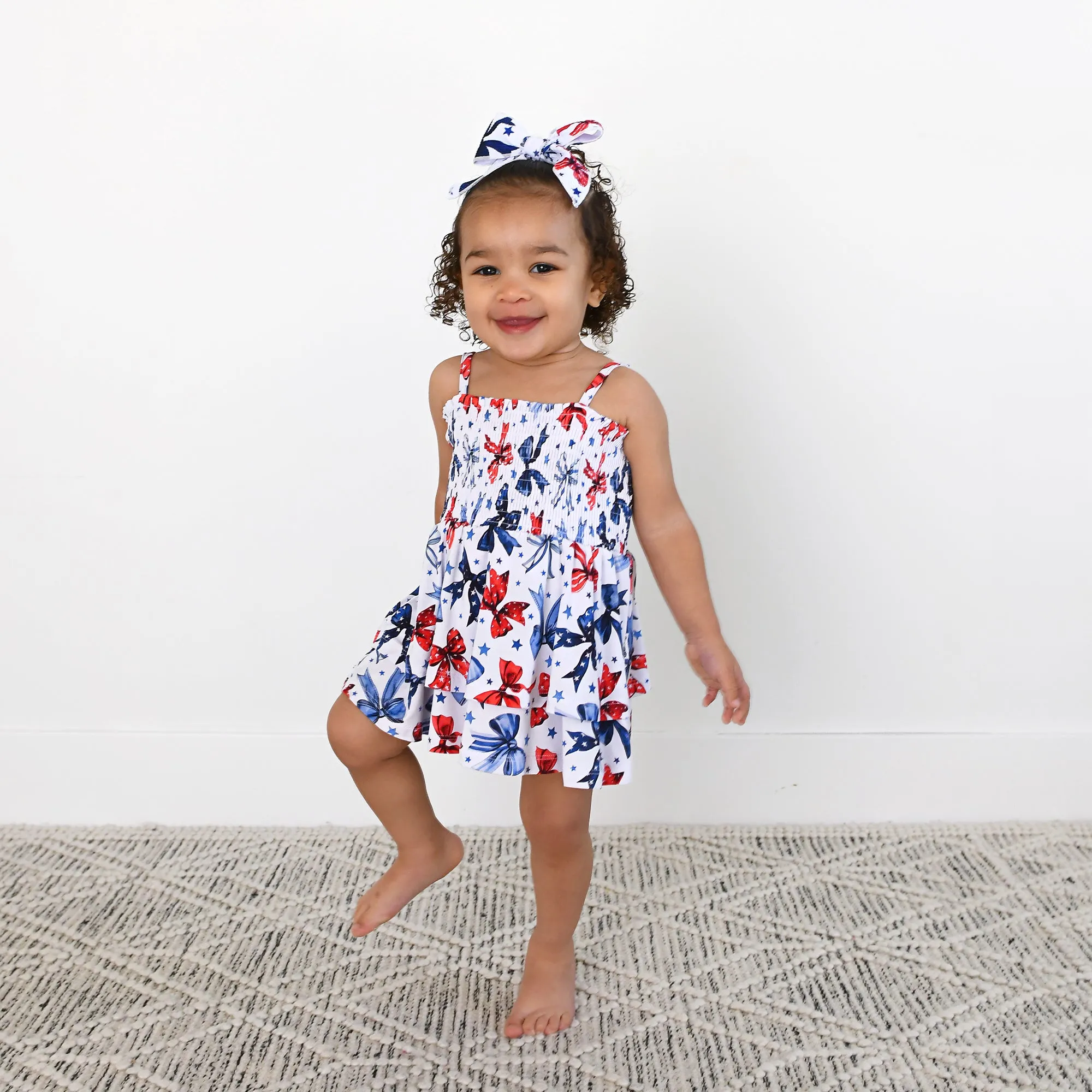 Eleanor Bows SMOCKED TIERED TUTU