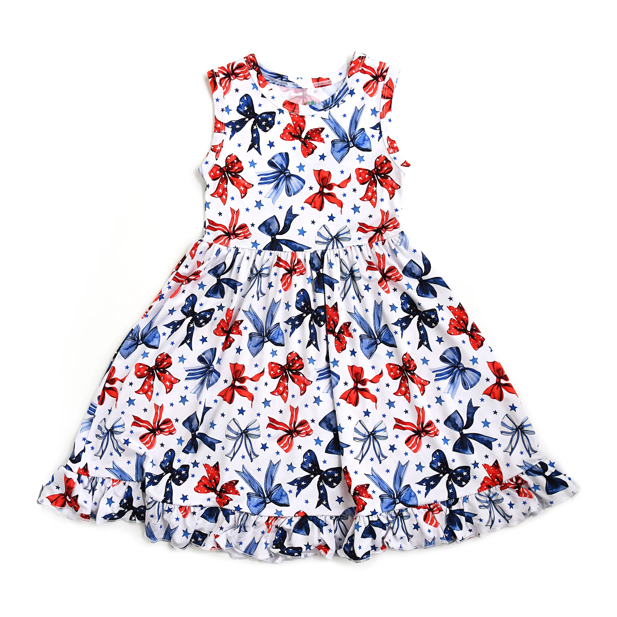 Eleanor Bows TANK TWIRL DRESS