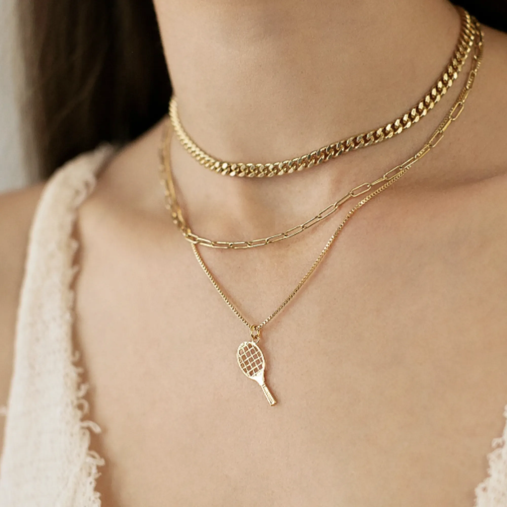 Electric Picks Forty Necklace