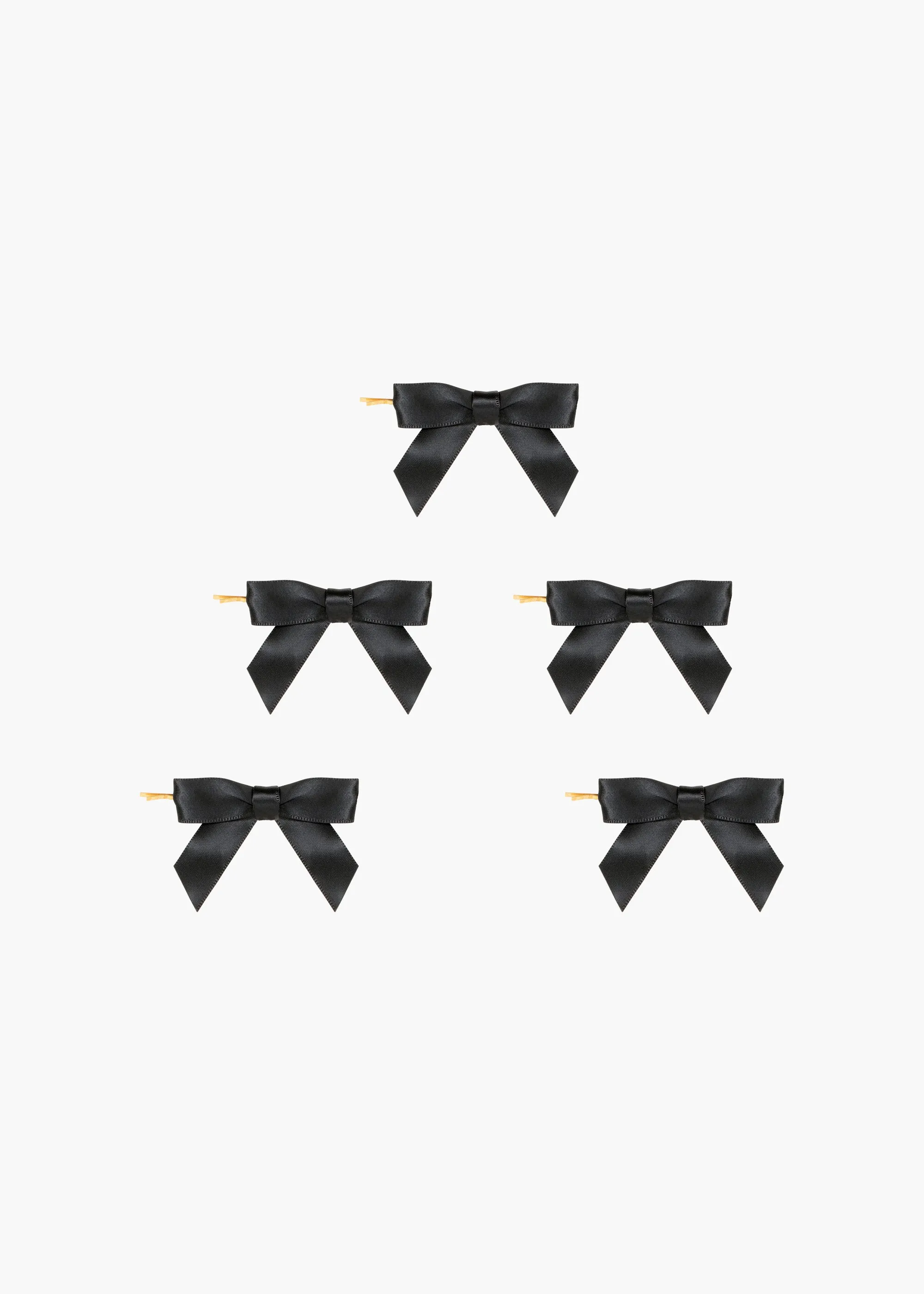 Emma Bobby Pin Set -- Black