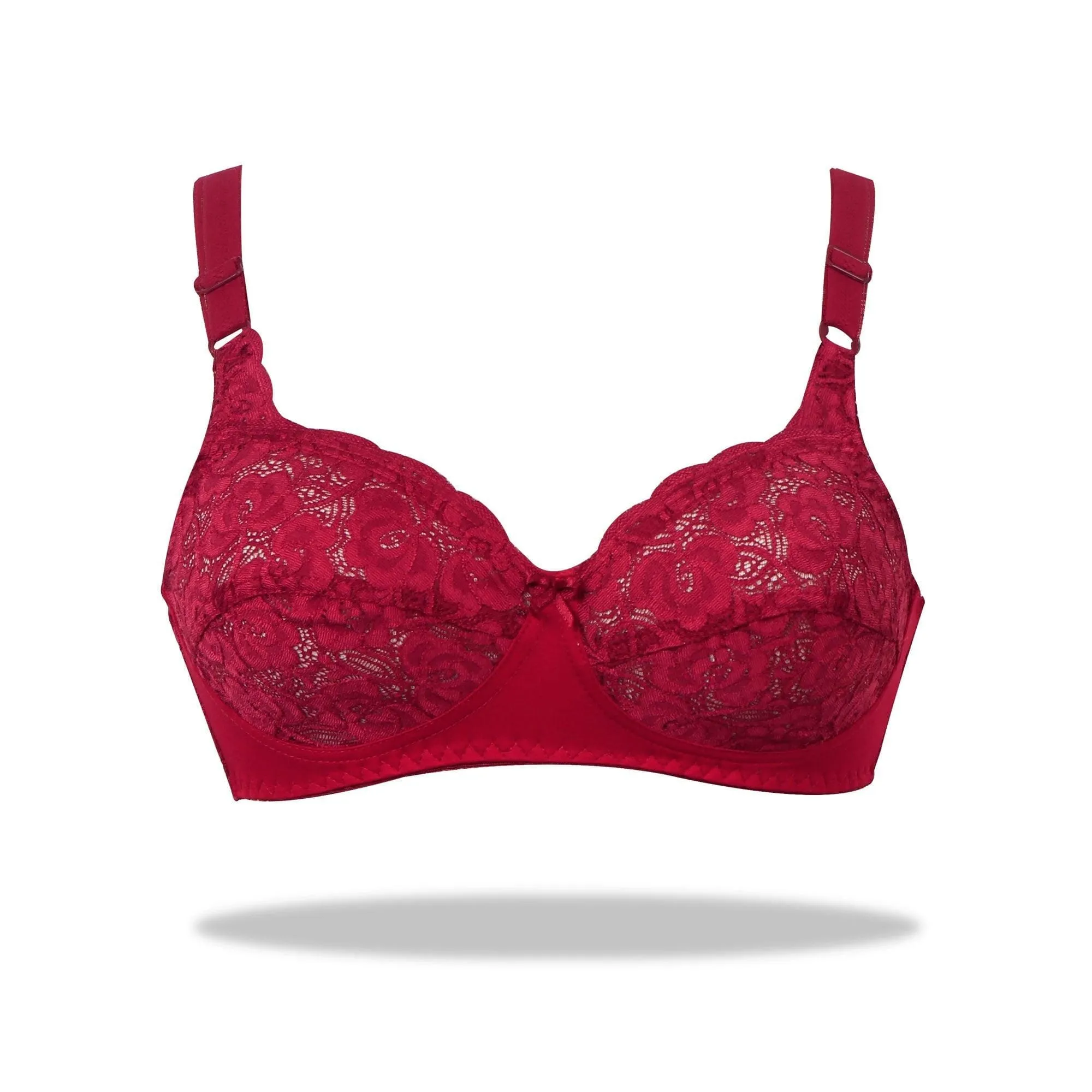 Espicopink | Marvel - Non Padded Stretchable Bra with Lacy Cups