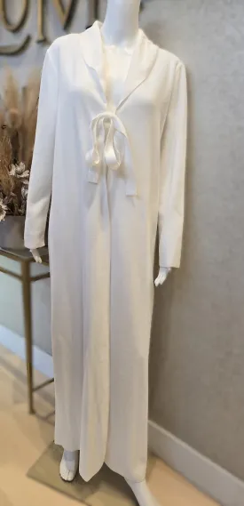 Eva B. Bitzer Fleece Morning Robe, Champagne Eva B. Bitzer Fleece Morning Robe, Champagne