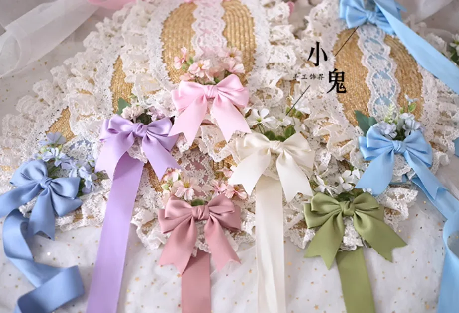 Floral Straw Headdress