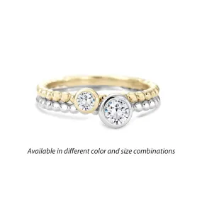 Forevermark Tribute™ Diamond Double Stack Band Set