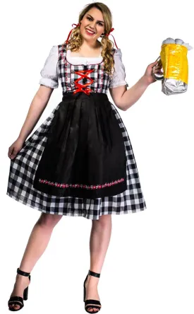 Fraulein Frieda Womens Deluxe Dirndl Oktoberfest Costume