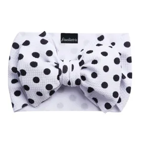 Frenchiestore Pet Head Bow | Small Polka Dots